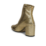 Saint Gold Leather Ankle Boot
