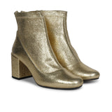 Saint Gold Leather Ankle Boot