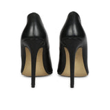 Saint Moderna Black Leather Pumps