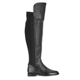 Saint Kelly Black Leather Above The Knee Boots
