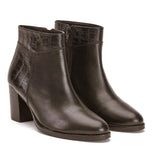 Saint Alexa Brown Leather Boots