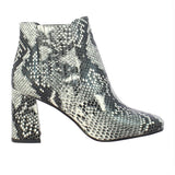 Saint Giovanna Python Print Vegan Leather Ankle Boots