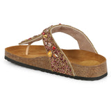 Saint Fadil Tan Leather Flat - SaintG