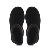 Saint Sienna Red Italian Fabric Snug Boots