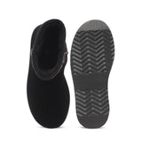 Saint Sienna Red Italian Fabric Snug Boots