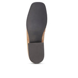 Saint Jenny Taupe Suede Leather Handcrafted Shoes