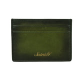 Saint Agostino Two Color Toned Olive Leather Boot With Set