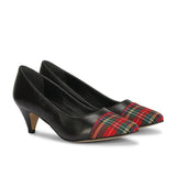 Saint Olivia Black Kitten heel pumps