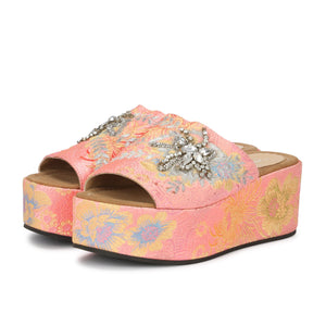 Saint Pink Open toe Slip On - SaintG