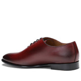 Saint Athelstan Toned Red Leather Derby Shoes