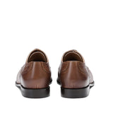 Saint Lucas Tan Leather Lace Up Brogue Shoes