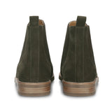 Saint Grimoald  Olive Suede Chelsea boot