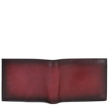 Red Italian Leather Men's Wallet Set - SaintG