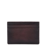 Brown Croco Leather Men's Wallet Set