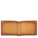 Tan Leather Men's Wallet Set