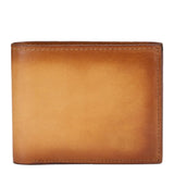 Tan Leather Men's Wallet Set