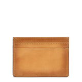 Tan Leather Men's Wallet Set