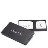 Tan Leather Men's Wallet Set