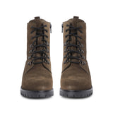 Saint Moira Olive Leather Ankle Boots