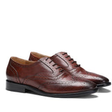 Saint Parthian Cuoio Leather Lace Up Brogue