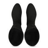 Saint Oriana Black Strech Suede above the knee boots