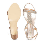 Saint Rina Metallic Leather Stilettos