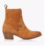 Saint Graciela Tan Leather Ankle Boots