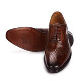 Saint Parthian Cuoio Leather Lace Up Brogue