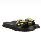Saint Kiera Black Chain-Link Trim Slides