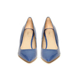 Saint Melissa Blue Patent Leather Pumps