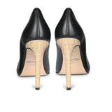 Saint Monica Black Leather Pumps