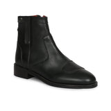 Saint Black Leather Ankle Boot