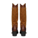 Saint Geox Women Brown Leather Long Boot