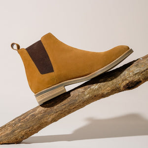 Saint Arduin Tan Leather Chelsea Boot