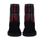 Saint Sienna Multi Color Italian Fabric Snug Boots