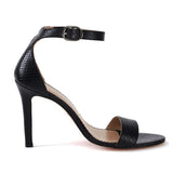 Saint Elyse Black Leather Heel