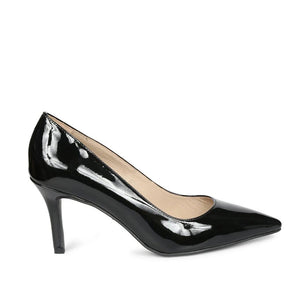 Saint Melissa Black Patent Leather Pumps