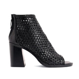 Saint Anna Woven High Ankle Block Heels