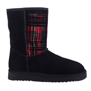 Saint Sienna Multi Color Italian Fabric Snug Boots