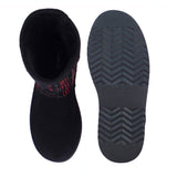 Saint Sienna Multi Color Italian Fabric Snug Boots